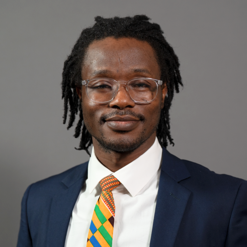 portrait of Tabase Charles Lwanga Moandiyiem